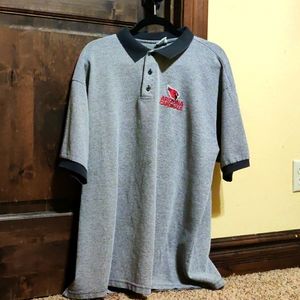 Vintage Textured Arizona Cardinals Embroidered Polo